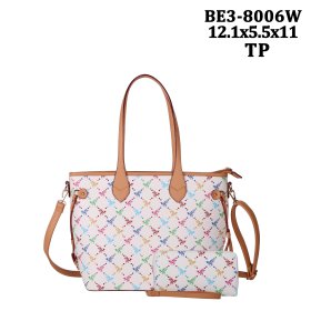 Taupe Honey Bee Monogram Purse And Wallet Set Taupe Honey Bee Monogram Purse And Wallet Set